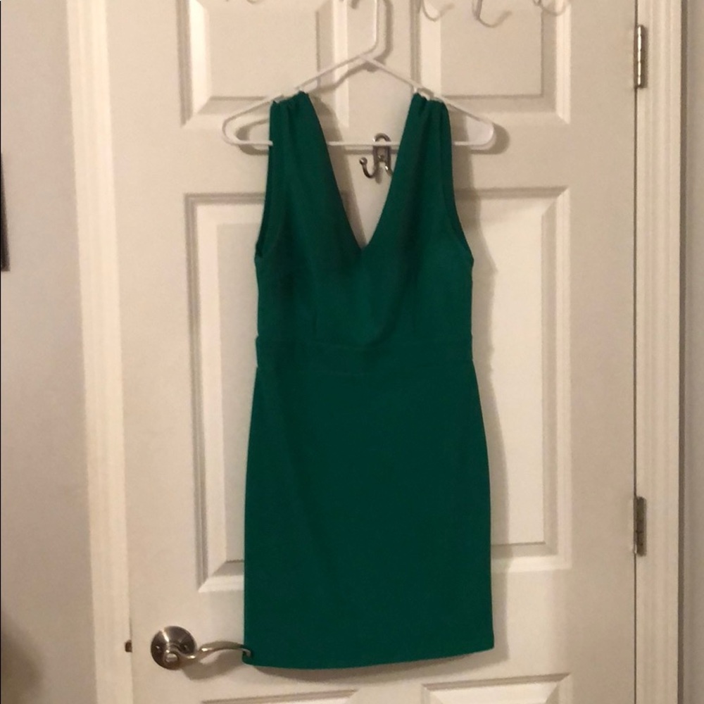Kelly Green zip back mini
